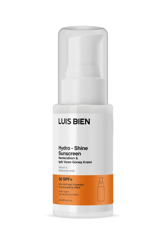 Luis Bien SPF 50+ Işıltı Veren Nemlendirici Güneş Kremi 50 ml