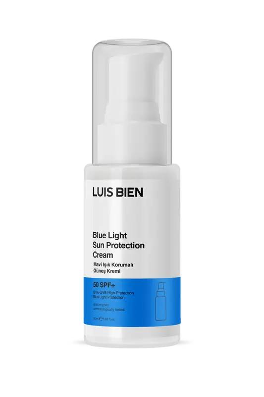 Luis Bien SPF 50+ Yüz Güneş Kremi – Mavi Işık Korumalı, Yağsız 50 ml