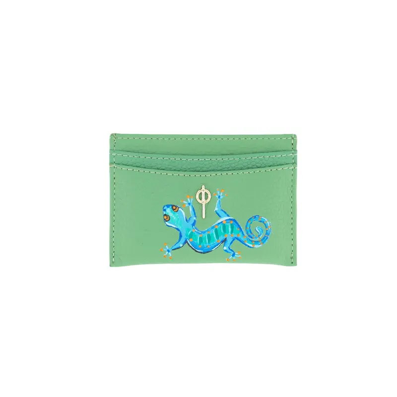 Lydıa Geeko Green Hand Paınted