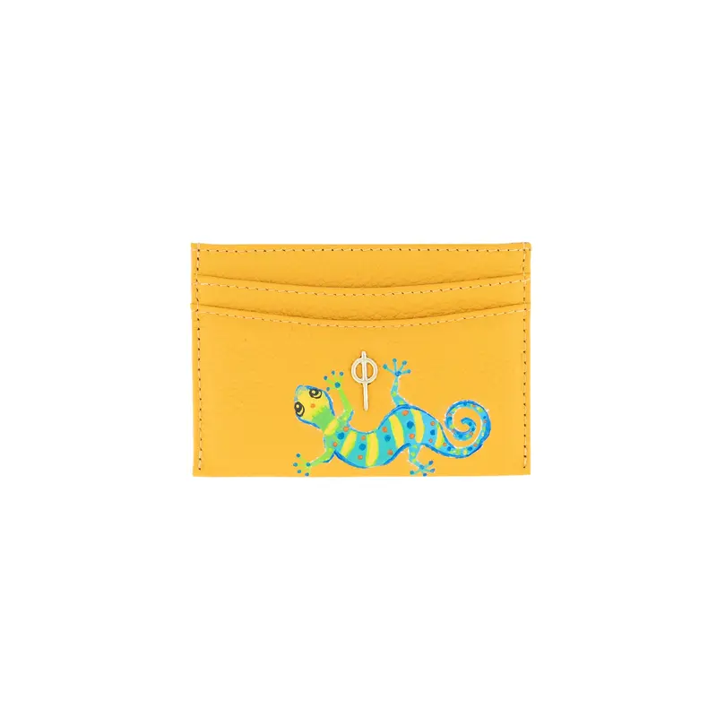 Lydıa Geeko Yellow Hand Paınted