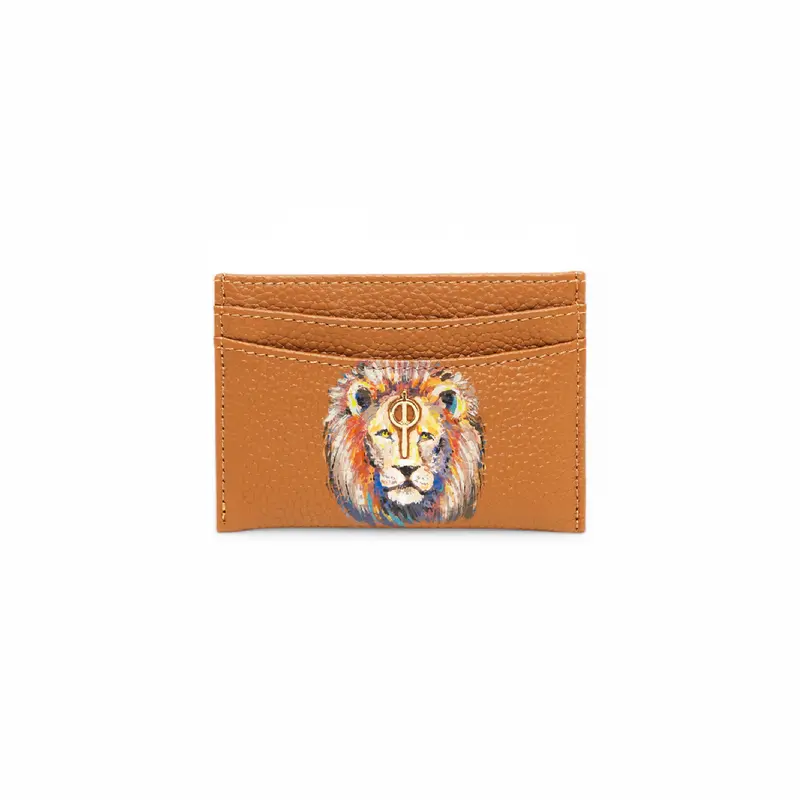 LYDIA SAFARI TAN HAND PAINTED