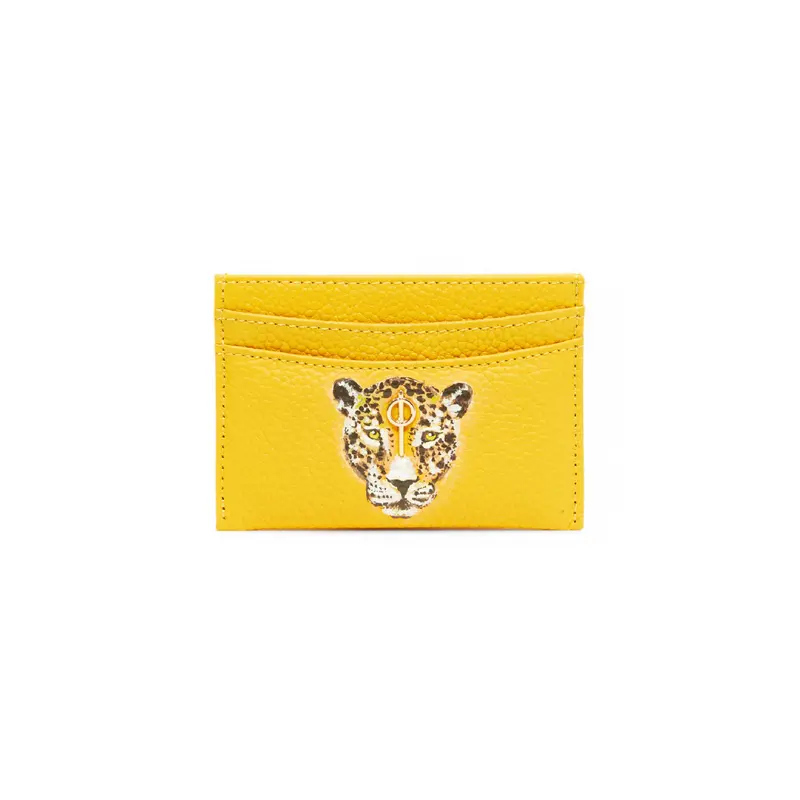 LYDIA SAFARI YELLOW HAND PAINTED