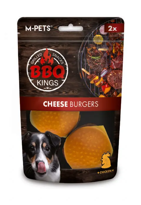 M-PETS BBQ KINGS CHEESE BURGERS CHICKEN KÖPEK ÖDÜL