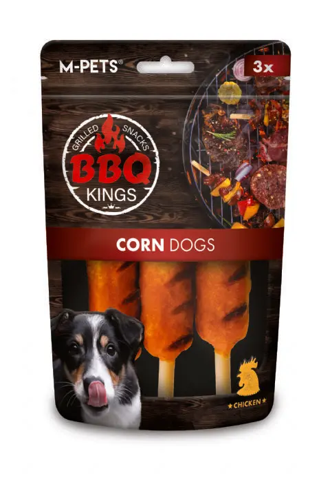 M-PETS BBQ KINGS CORN DOGS CHICKEN KÖPEK ÖDÜL