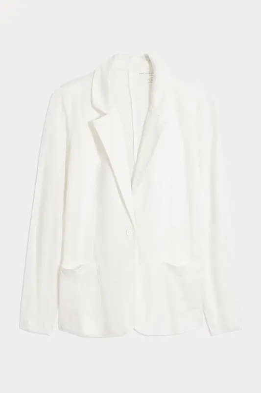 Majestic Streç Keten Blazer Ceket