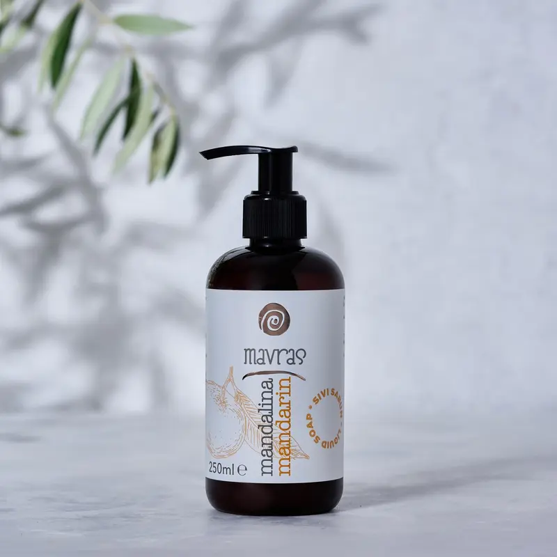 Mandalina – Mavras Zeytinyağlı Sıvı Sabun