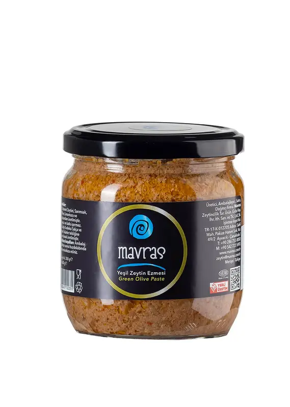 Mavras Yeşil Zeytin Ezmesi