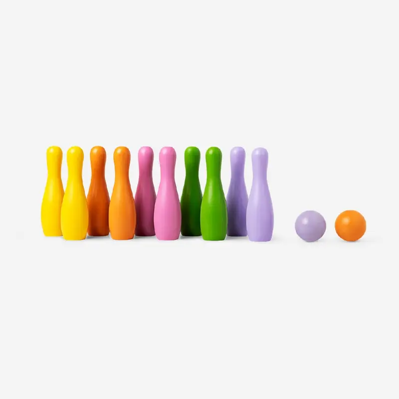 Mini Ahşap Bowling Seti
