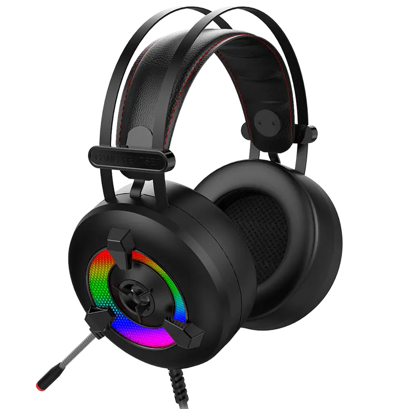 Miracle X2 Plus RGB 7.1 Oyuncu Kulaklığı-Siyah