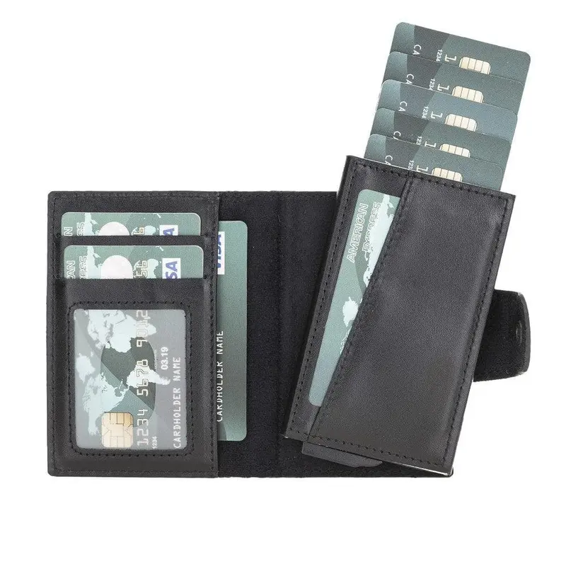 Mondello Leather Detachable Card Holder
