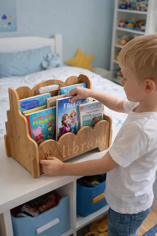 My Library Kitaplık | MDF Kitap ve Dekoratif Raf