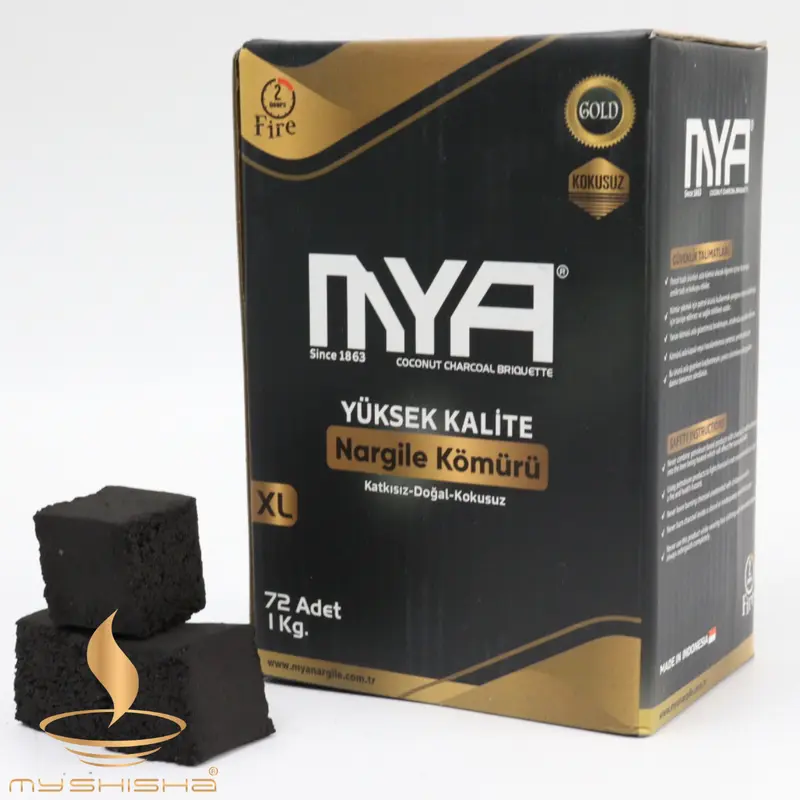MYA GOLD 25MM NARGILE KÖMÜRÜ 1KG