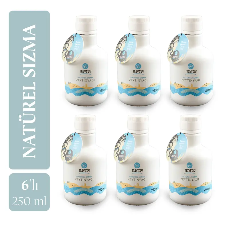 Natürel Sızma Zeytinyağı (250ml) 6’lı Paket