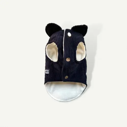 NAVY PUFFER KÖPEK MONT