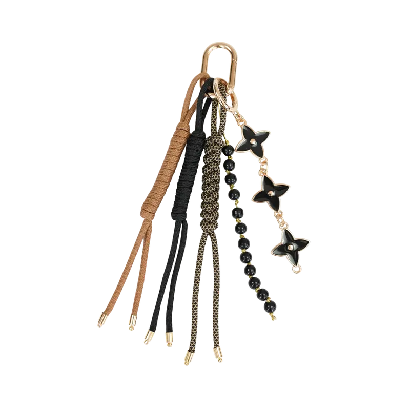 Night Bloom El Yapımı Örgü Dokulu Çanta Süsü – RopeCharm (Bag Charm) | Happyangels