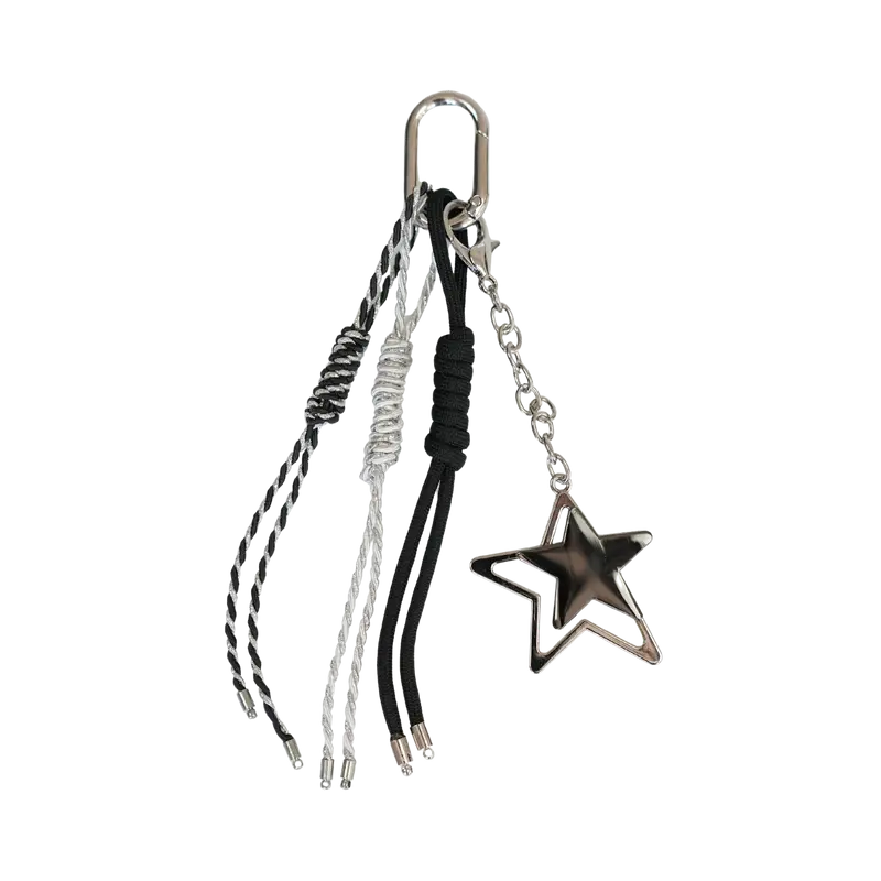 Night Trail El Yapımı Örgü Dokulu Çanta Süsü – RopeCharm (Bag Charm) | Happyangels