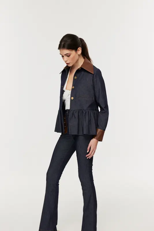 Onyx Denim Ceket