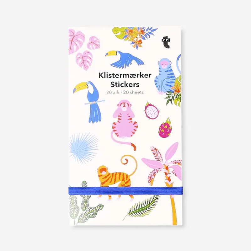 Orman Temalı Sticker Kitabı