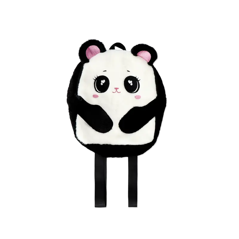 Panda Şeklinde Peluş Sırt Çantası