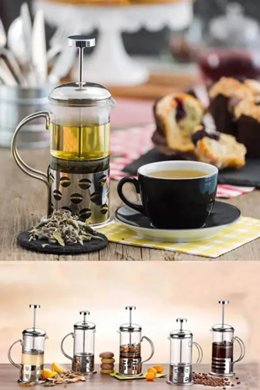 Pandomim 350ml Çelik French Press -FP350