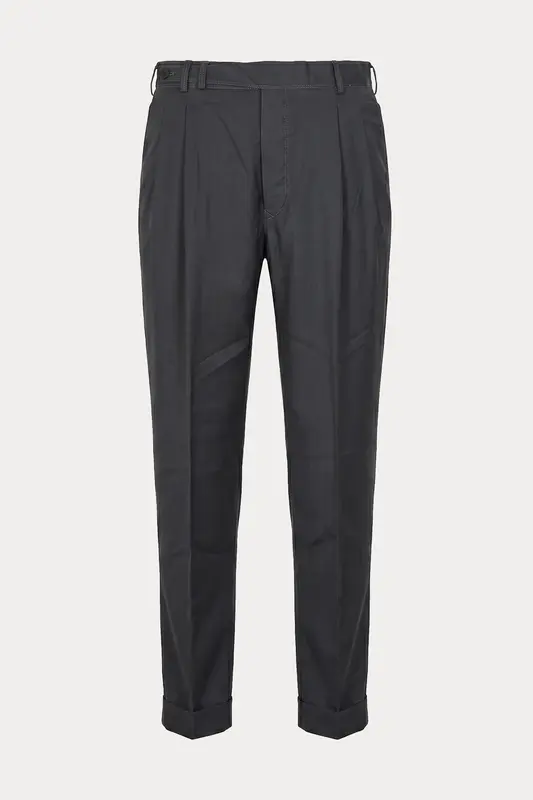 Pantaloni Torino Regular Fit Çift Pile Duble Paça Pantolon