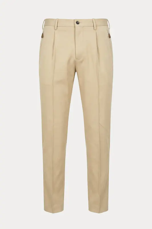 Pantaloni Torino Soft Fit Tek Pile Streç Pantolon