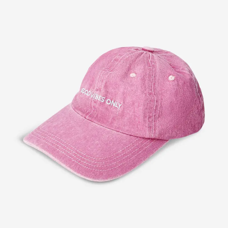 Pembe Pamuklu Şapka