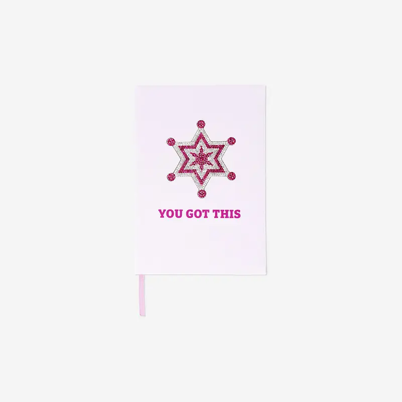 Pembe Parlak A5 Defter
