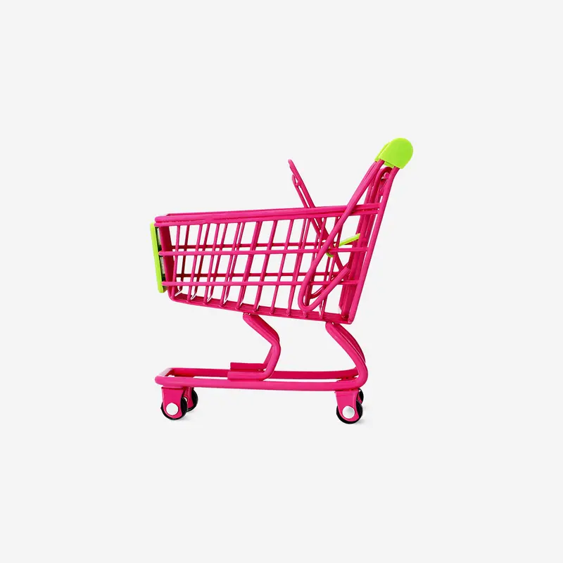 Pembe Yeşil Mini Alışveriş Arabası