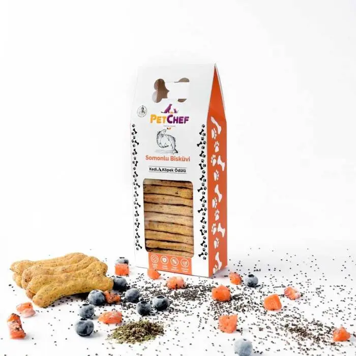PetChef Somonlu Köpek Bisküvi (230 Gr)