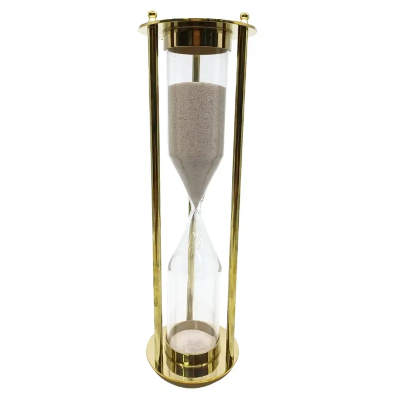 Pirinç Kum Saati – Ross London 1885 - 25,5 cm