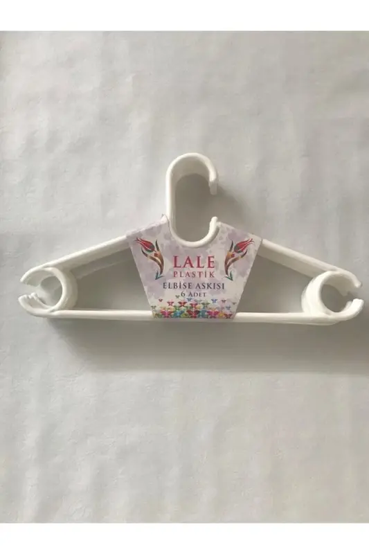 Plastik Elbise Askısı 12 Li -L009