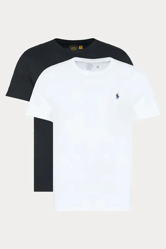 Polo Ralph Lauren 2'li Paket Yuvarlak Yaka Logolu T-shirt Set