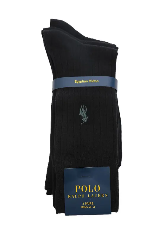 Polo Ralph Lauren 3'lü Paket Çorap