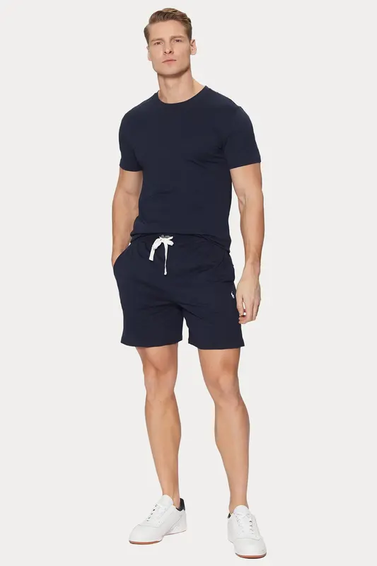 Polo Ralph Lauren Beli Lastikli Logolu Penye Şort