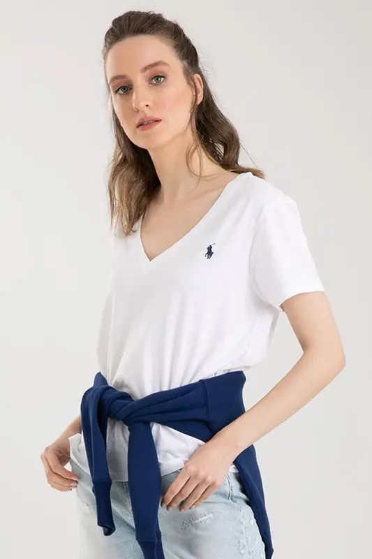 Polo Ralph Lauren Custom Fit V Yaka T-shirt