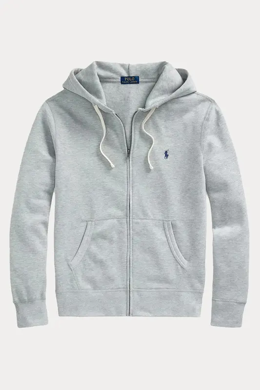 Polo Ralph Lauren Fermuarlı Kapüşonlu Şardonlu Sweatshirt Ceket