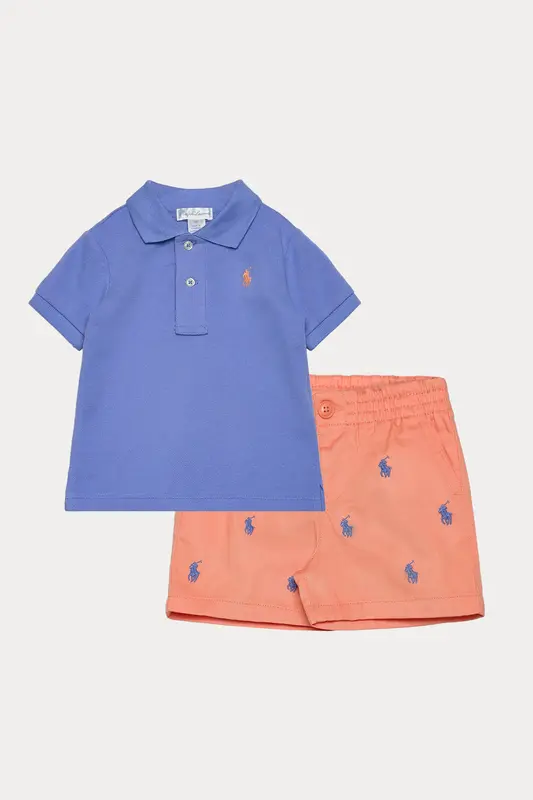 Polo Ralph Lauren Kids 18-24 Aylık Erkek Bebek T-shirt - Şort Set