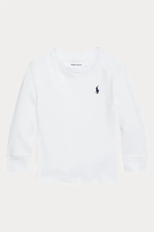 Polo Ralph Lauren Kids 18 Aylık Unisex Bebek Pony Logolu T-shirt