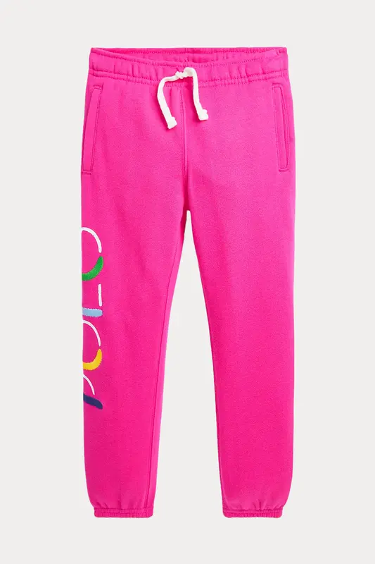 Polo Ralph Lauren Kids 2-3 Yaş Kız Çocuk Beli Lastikli Logolu Eşofman Altı