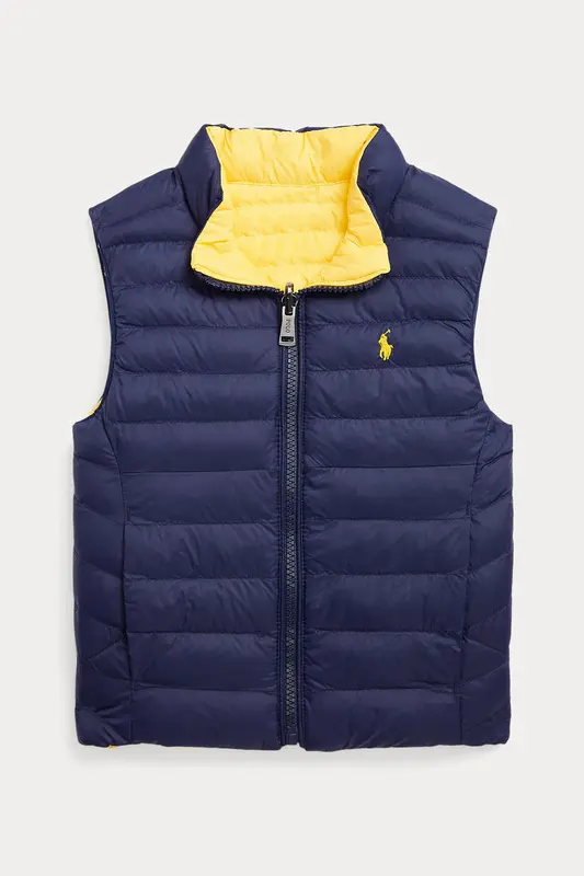Polo Ralph Lauren Kids 2-4 Yaş Erkek Çocuk Çift Taraflı Puffer Yelek