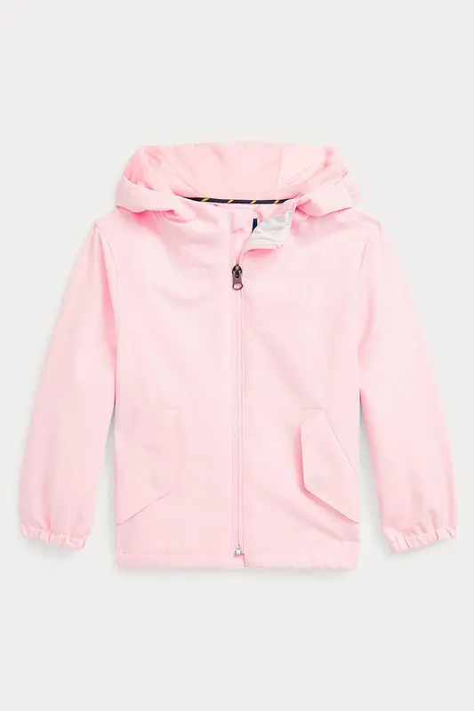 Polo Ralph Lauren Kids 2-4 Yaş Kız Çocuk Kapüşonlu Rüzgarlık Mont
