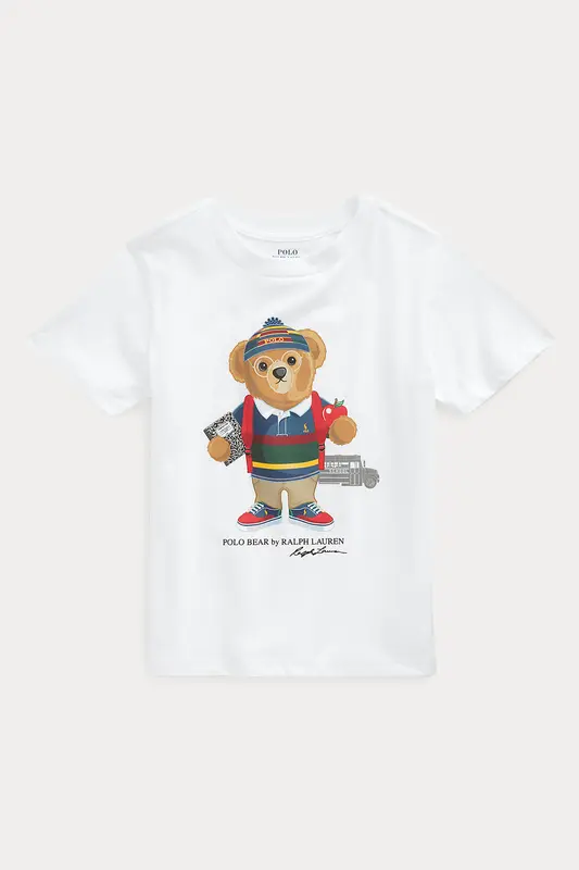 Polo Ralph Lauren Kids 2-4 Yaş Unisex Çocuk Polo Bear T-shirt