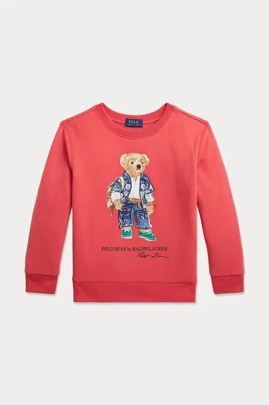 Polo Ralph Lauren Kids 2-6 Yaş Unisex Çocuk Polo Bear Sweatshirt