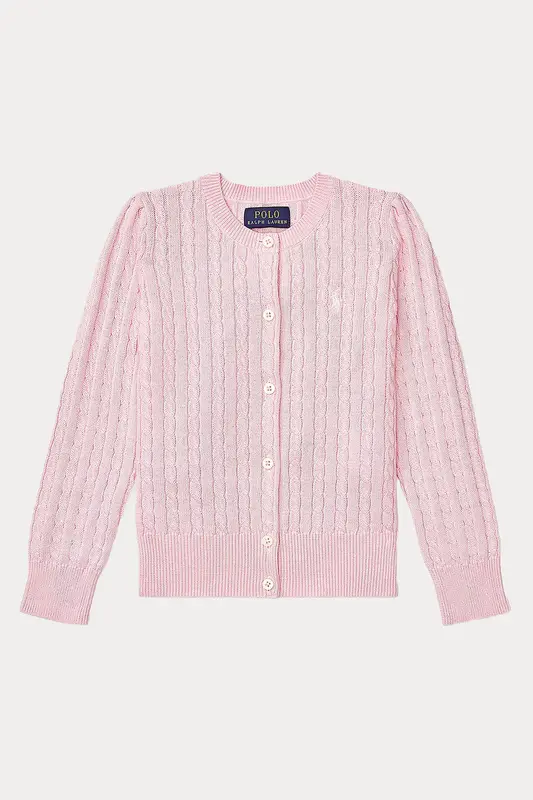 Polo Ralph Lauren Kids 2 Yaş Kız Çocuk Saç Örgü Triko Ceket