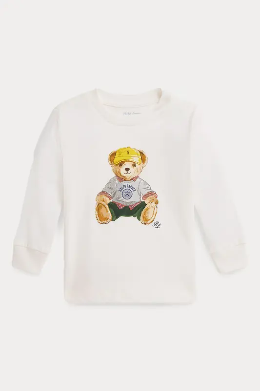 Polo Ralph Lauren Kids 24 Aylık Unisex Bebek Polo Bear T-shirt