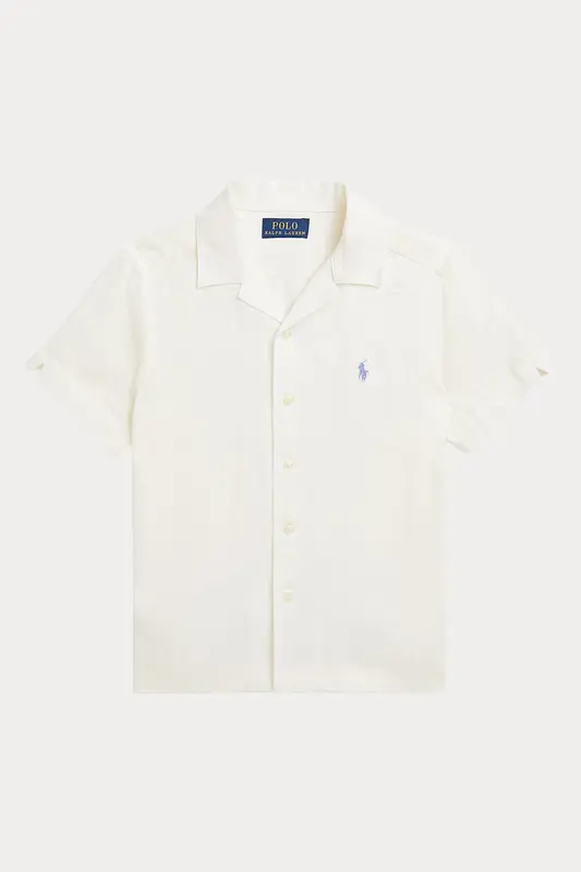 Polo Ralph Lauren Kids 3-5 Yaş Erkek Çocuk Keten Gömlek