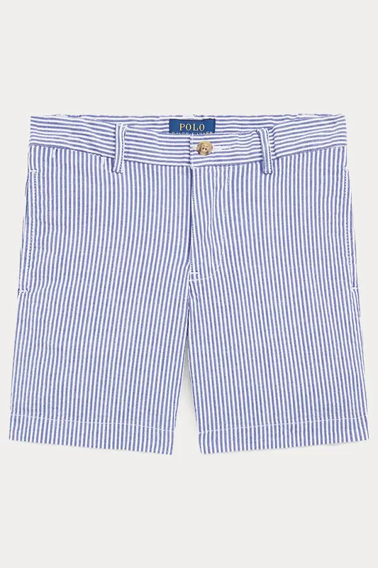 Polo Ralph Lauren Kids 3-5 Yaş Erkek Çocuk Yandan Cepli Çizgili Şort