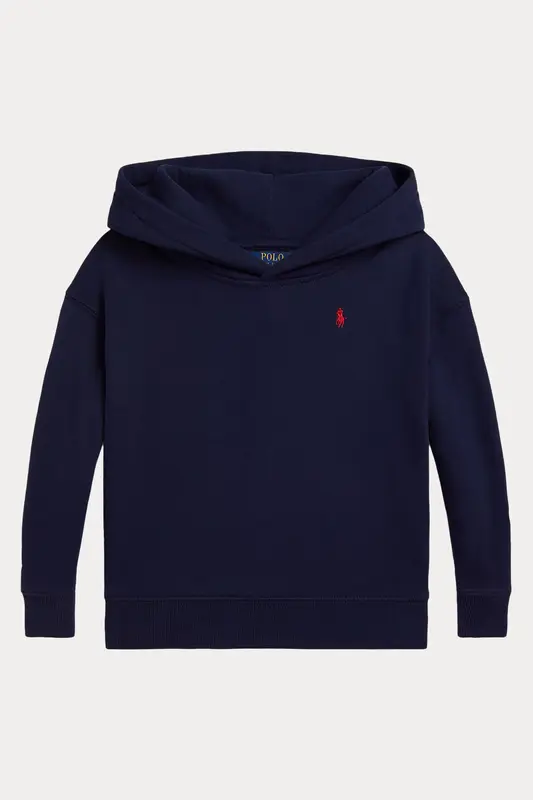 Polo Ralph Lauren Kids 4-6 Yaş Unisex Çocuk Polo Bear Şardonlu Kapüşonlu Sweatshirt