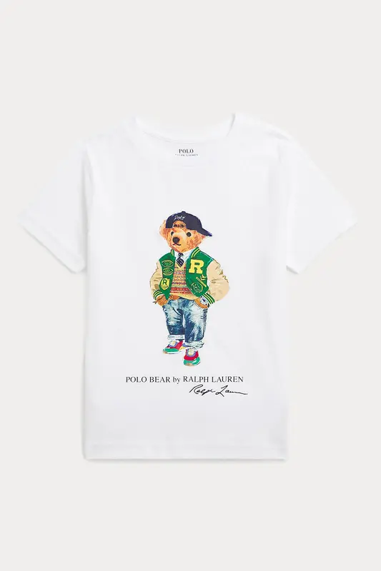 Polo Ralph Lauren Kids 4-7 Yaş Unisex Çocuk Polo Bear T-shirt